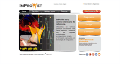 Desktop Screenshot of improvet.com