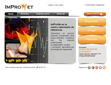 Tablet Screenshot of improvet.com